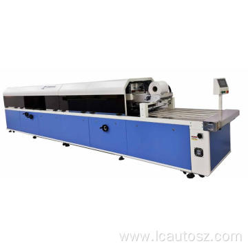 T shirt folding and semi-automatic packaging machine